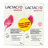 Lotiune extra senzitiva pentru igiena intima, Lactacyd Sensitive, 2x200ml