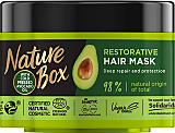 Masca de par cu ulei de avocado, Nature Box, vegan, 200ML