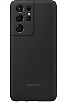 Husa telefon Samsung S21 Ultra, silicon, Negru