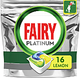 Detergent automat de vase capsule Fairy Platinum, 16 bucati