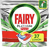 Detergent pentru masina de spalat vase Fairy Platinum Plus, 37 spalari, 37 bucati