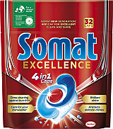 Detergent pentru masina de spalat vase Somat Excellence, 32 spalari