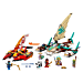 LEGO Ninjago Lupta pe mare cu catamaranul 71748