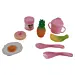 Set papusa bebelus cu 10 accesorii pentru hranire Aimantine, 30 cm, Multicolor