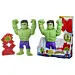 Figurina Spidey and his Amazing Friends: Smash Hulk, Multicolor