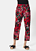 Pantaloni lejeri dama,cu imprimeu floral,TEX, XS/XXL