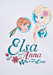 Pijama maneca scurta fete 2/8 ani Elsa & Anna