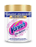 Pudra pentru indepartarea petelor pentru haine albe Vanish Oxi Action, 470 g