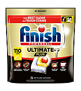 Detergent capsule pentru masina de spalat vase Finish Ultimate Plus Lemon, 110 spalari