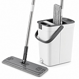 Set de curatenie cu mop si galeata Carrefour Home, Multicolor