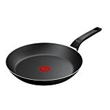 Tigaie Tefal Simple Chef B5730602, aluminiu, 28 cm, Negru