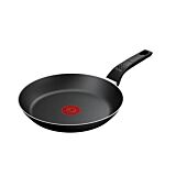 Tigaie Tefal Simple Chef B5730402, aluminiu, 24 cm, Negru