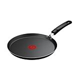Tigaie pentru clatite Tefal Simple Chef B5731002, aluminiu, 25 cm, Negru