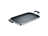 Tigaie grill Bergner Elite, inox, 39x25 cm, Argintiu