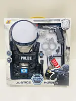 Set accesorii politie, 12 piese, Multicolor