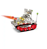 Set construire tanc, 193 piese, Multicolor