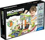 Set de constructii cu magnet Geomag Mechanics Challenge Strike, 185 piese, Multicolor