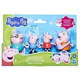 Set figurine Peppa Pig Familia de 5 personaje, Multicolor