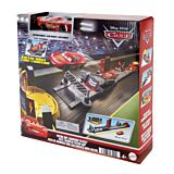 Set cu masinuta si lansator Cars Cupa Piston JDJ02, Multicolor