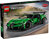 LEGO Technic Hipermasina Bugatti Chiron Pur Sport verde 42241