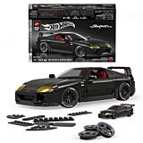 Set constructie Mattel Hot Wheels Brick Shop '94 Toyota Supra Mkiv JKG40, 824 piese