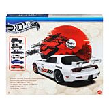 Set 6 masini Hot Wheels Silver Series Japonia JLB23, 1:64, Multicolor