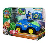 Vehicul cu telecomanda si figurina de actiune Paw Patrol Chase Dino film, Multicolor