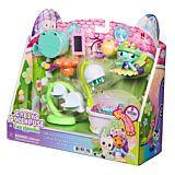 Set de baie Fairy Casa de papusi Gabby, 12 piese, Multicolor