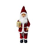 Figurina Mos Craciun Carrefour, 78 cm, Rosu
