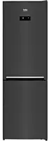 Combina frigorifica Beko, RCNA366E40ZXBRN, 324 Litri, H 185.2cm, Clasa E, Gri, HarvestFresh, Neofrost Dual Cooling, Everfresh+