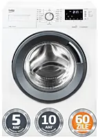 Masina de spalat rufe Beko WUV8512XSW, Clasa C, 8 Kg, 1000 rotatii, SteamCure, Alb
