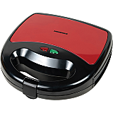 Sandwich maker Heinner SM-K750BKRX, 750 W, Negru / Rosu