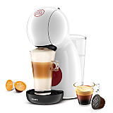 Espressor cu capsule Krups Nescafe Dolce Gusto Piccolo XS KP1A3110, 15 bari, 1600 W, 0.8 litri, Alb / Rosu