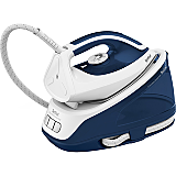 Statie de calcat Tefal Express Essential SV6116E0, 270g/min, 1.4 litri, 2200 W, Alb / Albastru