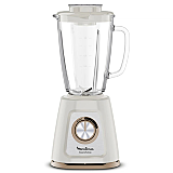 Blender de masa Moulinex LM430A10, 2 viteze, 1.75 litri, 800 W, Alb