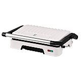Grill electric Lines BG-51181-WH-RO, 850 W, Alb