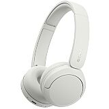 Casti wireless Sony WH-CH530W, Multipoint, autonomie 55 ore, Alb