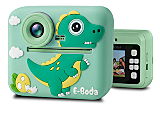 Camera Foto si Video pentru copii cu Imprimare, E-Boda Happy Print 100, Verde