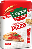 Faina alba de grau 550 pentru pizza Panzani, 1kg