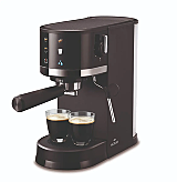 Espressor manual Carrefour Home HEC1500-26, 1.2 Litri, 20 bar, 1500W, Negru