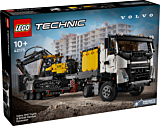 LEGO Technic Camionul FMX si excavatorul electric EC230 de la Volvo 42175