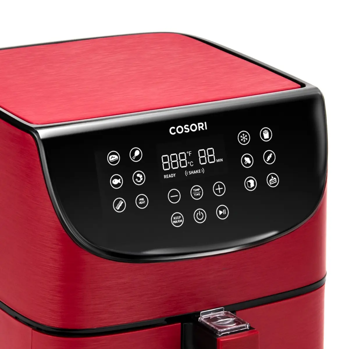 Friteuza cu aer cald Cosori Premium CP158-AF-RXR, 11 programe, 5.5 litri, 1700 W, Rosu