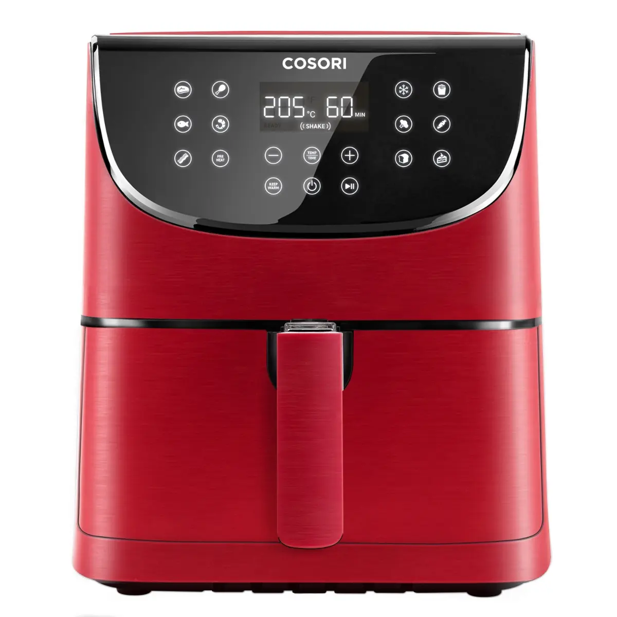 Friteuza cu aer cald Cosori Premium CP158-AF-RXR, 11 programe, 5.5 litri, 1700 W, Rosu