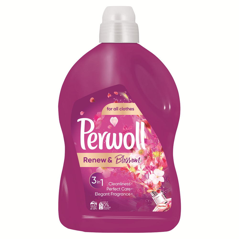 Detergent automat lichid Perwoll Renew and Blossom 45 spalari 2,7L