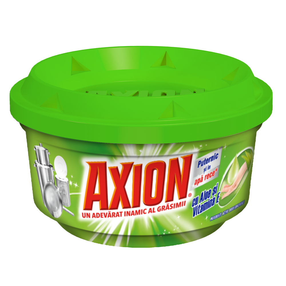 Detergent de vase, Axion Aloe, pasta, 225g
