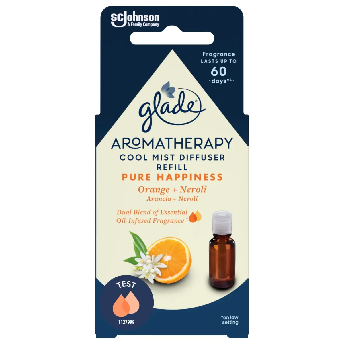Glade Aromatherapy Cool Mist Diffuser - Pure Happiness - odorizant electric - rezerva