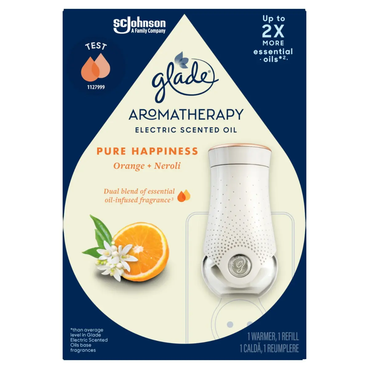 Glade Aromatherapy  Electric Scented Oil - Pure Happiness - odorizant electric - aparat