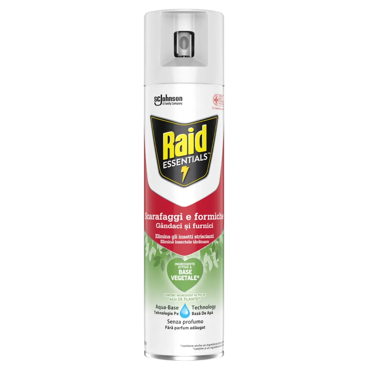 Spray gandaci si furnici Raid Essentials, 400 ml