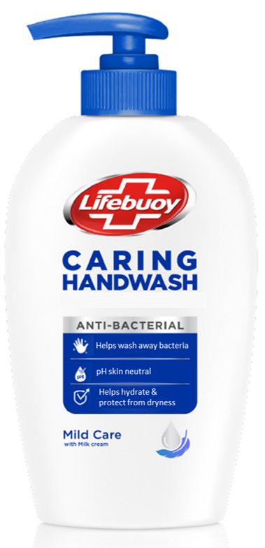 Sapunul lichid antibacterian, Lifebuoy Mild Care, 250 ml