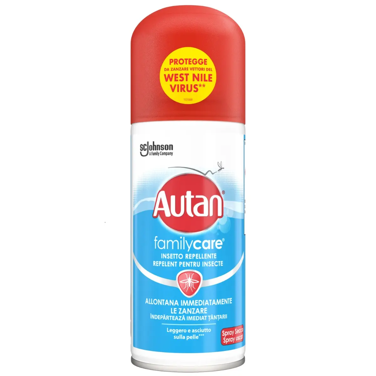 Spray repelent pentru insecte Autan Family Care 100ml